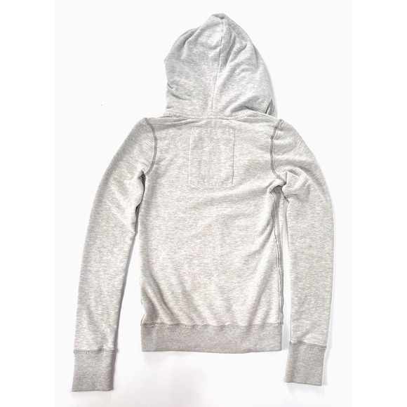 Abercrombie & Fitch A&F 2000s Deep V-neck Top Pullover Hoodie Women's Size MED - Picture 7 of 9